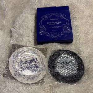Illumicrate Enchanted Ink Plate Set, inspired by Divine Rivals NWT